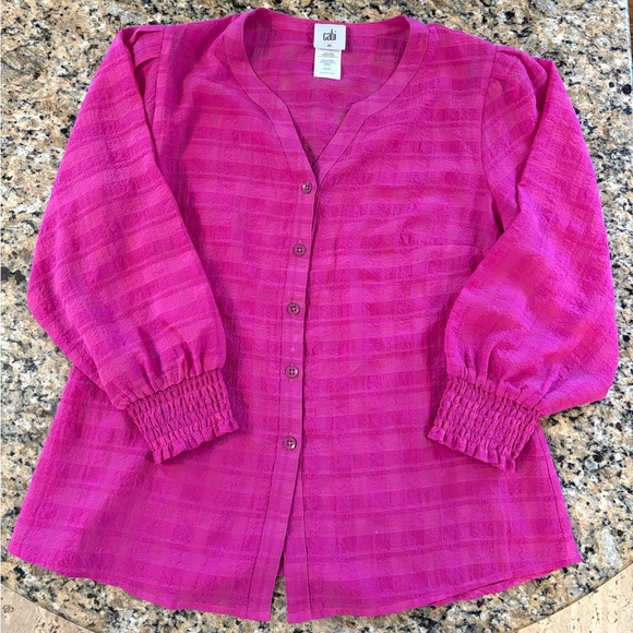 Cabi Technicolor blouse - Spring 2024 - Picture 2 of 4